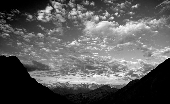 Zanskar (or Zaskar) range of the Himalayas, Ladakh, India