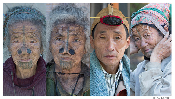 Apatani and Nyishi tribal collage, Arunachal Pradesh, India