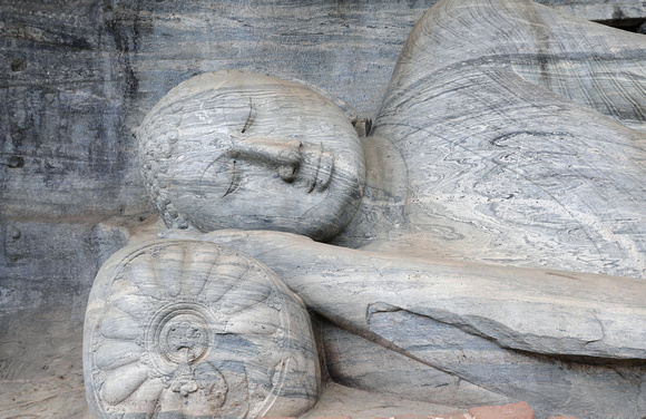 Reclining Buddha, Polonnaruwa, Sri Lanka