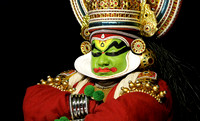 Kathakali performer, Cochin, India