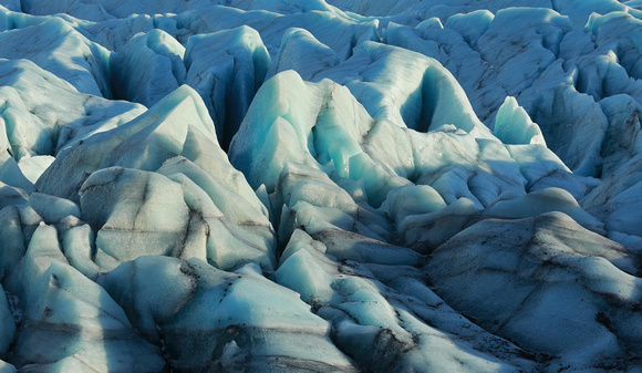 Glacier closeup, Iceland