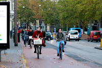 Bike commuters, Amsterdam