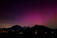 Northern lights over Packwood, Washington (October 10, 2024)