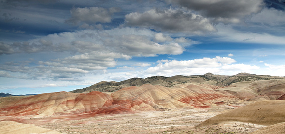 Painted Hills view, John Day Fossil Beds, central Oregon