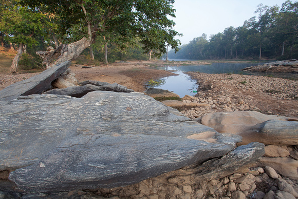Banjar River, Kanha National Park, Madhya Pradesh, India